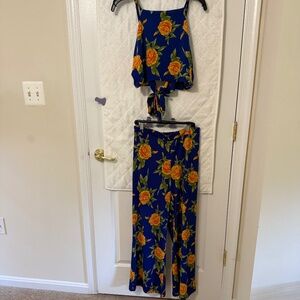 Two piece Milano Fashion pant set
